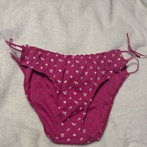 Victoria's Secret Pink Patterned Panties